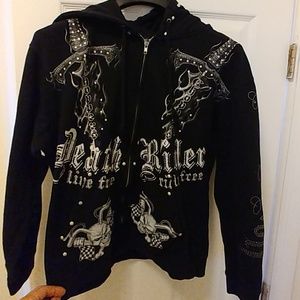 Bulzeye Hoody S Death Rider